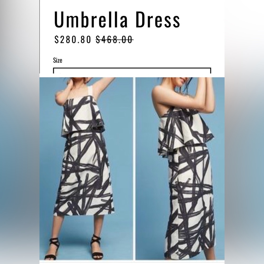 WHIT Umbrella dress, size 6